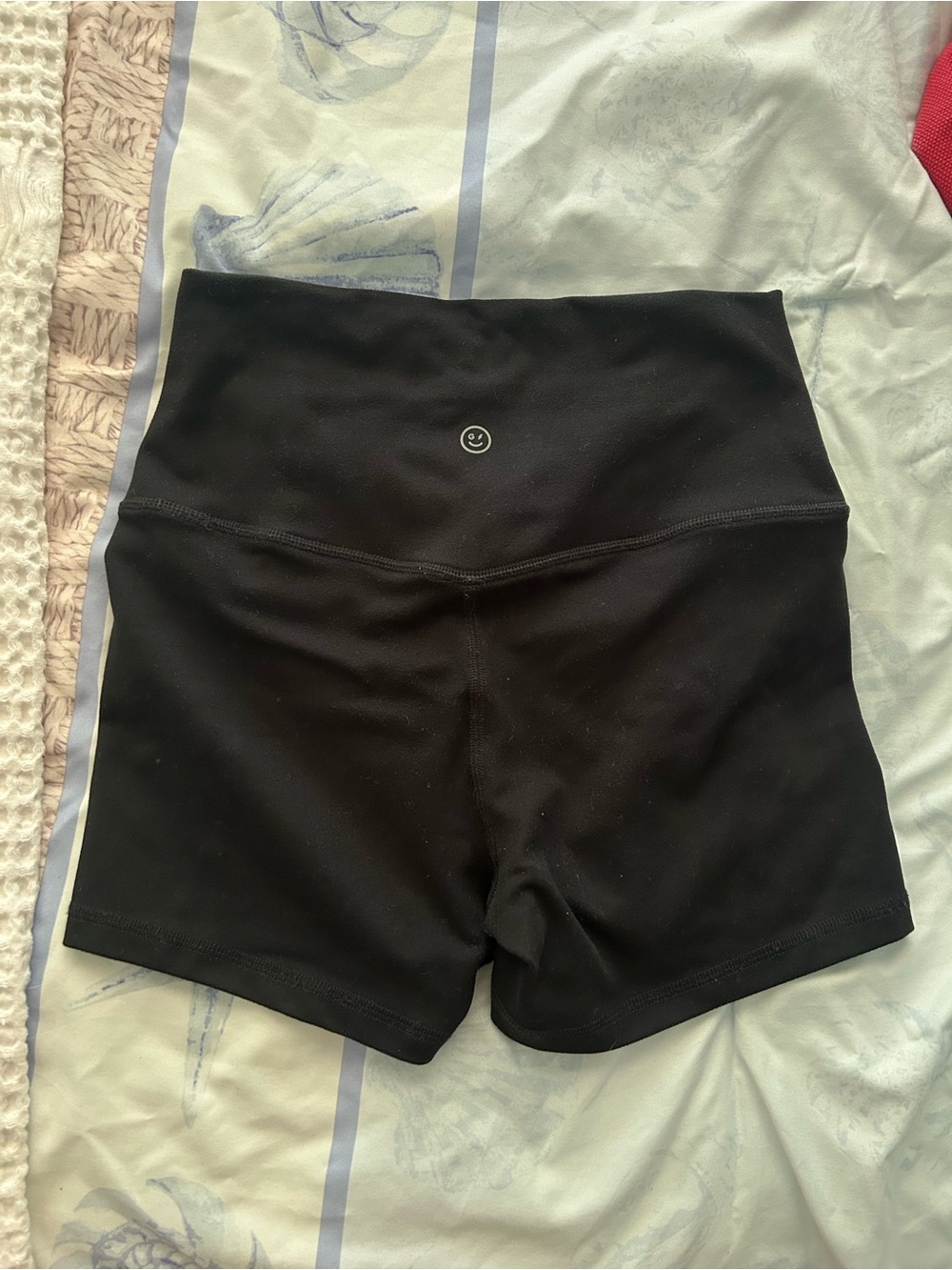 Gilly Hicks High-Rise Black Women’s Active Spandex Shorts